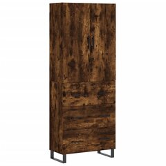 vidaXL Kaappi savutammi 69,5x34x180 cm tekninen puu hinta ja tiedot | Lipastot | hobbyhall.fi