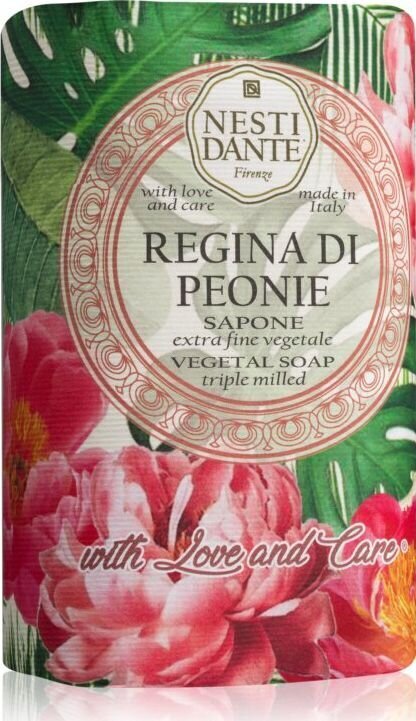 Saippua Nesti Dante Regina Di Peonie Sapone Pioni, 250 g hinta ja tiedot | Saippuat | hobbyhall.fi