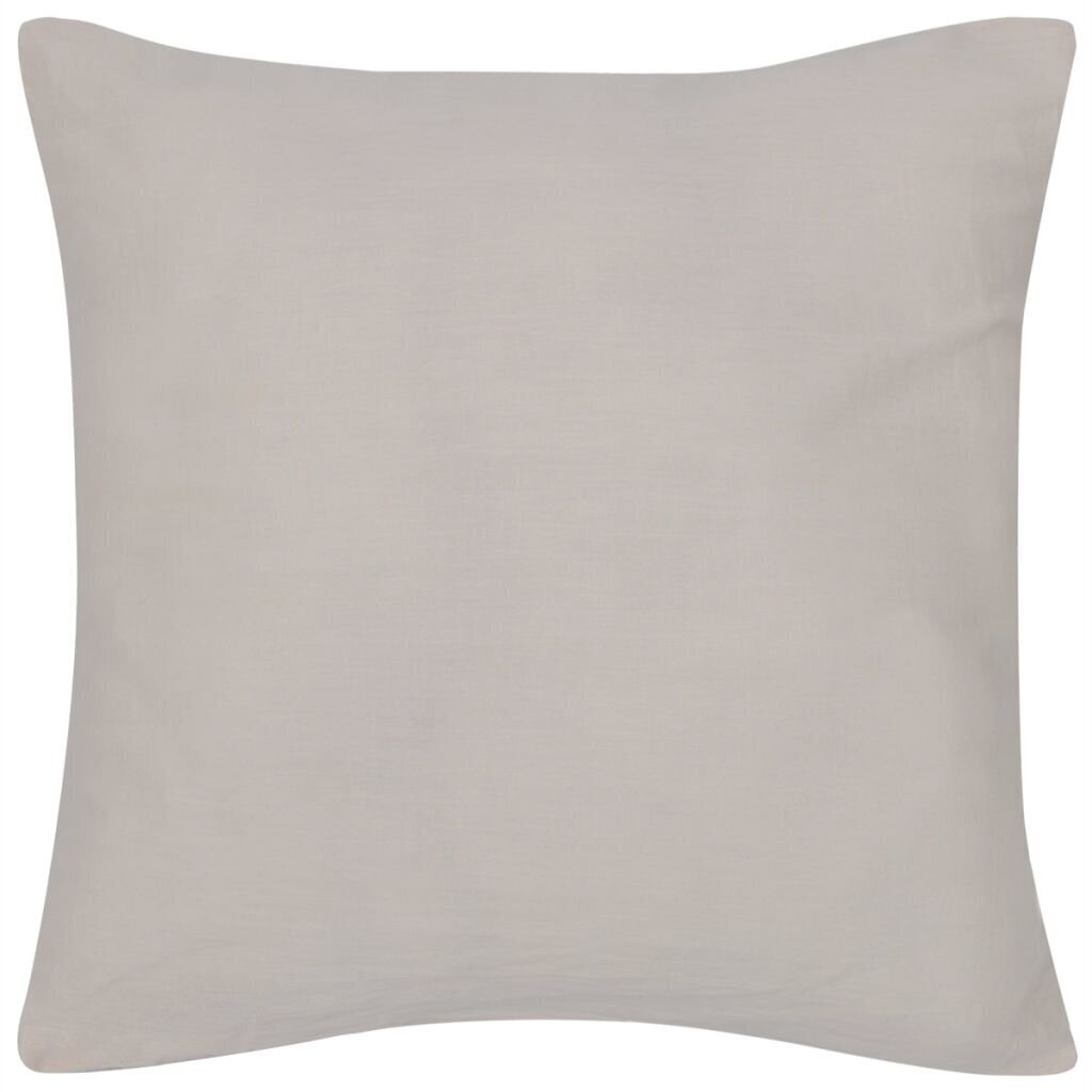 Beige tyynynpäällinen Puuvilla 4kpl 40 x 40 cm hinta ja tiedot | Koristetyynyt ja tyynynpäälliset | hobbyhall.fi