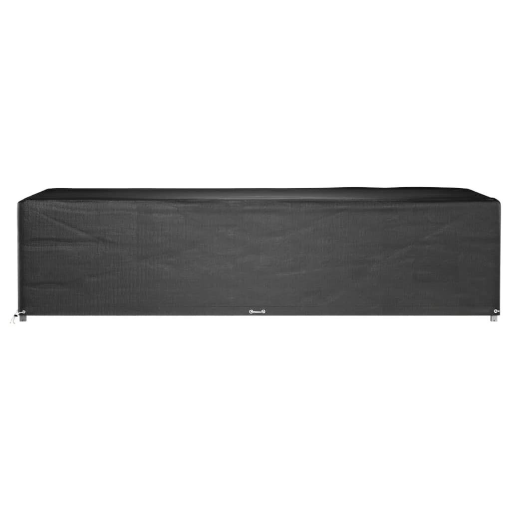 vidaXL Puutarhakalustesuojat 12 purjerengasta 315x180x75 cm suorakaide hinta ja tiedot | Huonekalujen päälliset | hobbyhall.fi