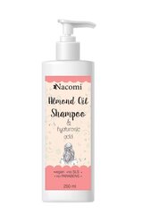 Nacomi Almond Oil shampoo 250 ml hinta ja tiedot | Nacomi Hajuvedet ja kosmetiikka | hobbyhall.fi