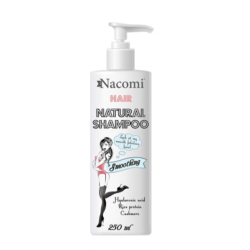 Nacomi Hair Natural Shampoo shampoo 250 ml hinta ja tiedot | Shampoot | hobbyhall.fi