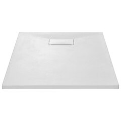 vidaXL Suihkualusta 100x70 cm SMC valkoinen hinta ja tiedot | Suihkualtaat | hobbyhall.fi