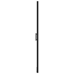 vidaXL Suihkuovi karkaistu lasi 81x195 cm musta hinta ja tiedot | Suihkuseinät ja -ovet | hobbyhall.fi