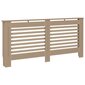 vidaXL Lämpöpatterin suoja 172x19x81,5 cm MDF hinta ja tiedot | Takka- ja uunitarvikkeet | hobbyhall.fi