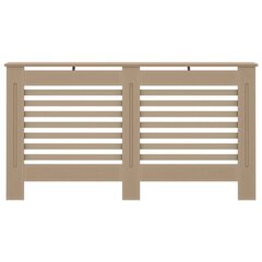 vidaXL Lämpöpatterin suoja 152x19x81,5 cm MDF hinta ja tiedot | Takka- ja uunitarvikkeet | hobbyhall.fi