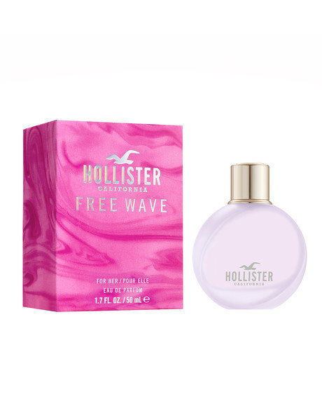 Hollister Free Wave For Her EDP naiselle 50 ml hinta ja tiedot | Naisten hajuvedet | hobbyhall.fi