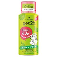 Schwarzkopf Got2b Fresh It Up Extra Fresh kuivashampoo 100 ml hinta ja tiedot | Shampoot | hobbyhall.fi