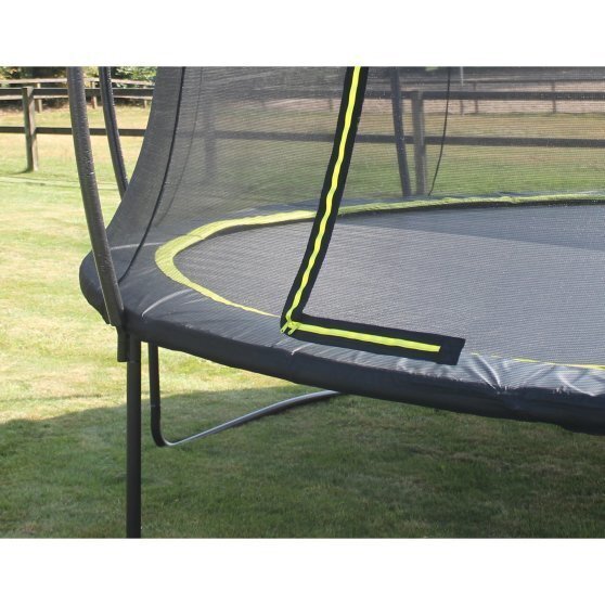 EXIT Silhouette -trampoliini, 427 cm x 183 cm + kaupan päälle turvaverkko ja pehmustettu jousisuojus hinta ja tiedot | Trampoliinit | hobbyhall.fi