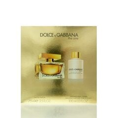 Dolce & Gabbana The One EDP lahjapakkaus naiselle 75 ml hinta ja tiedot | Naisten hajuvedet | hobbyhall.fi