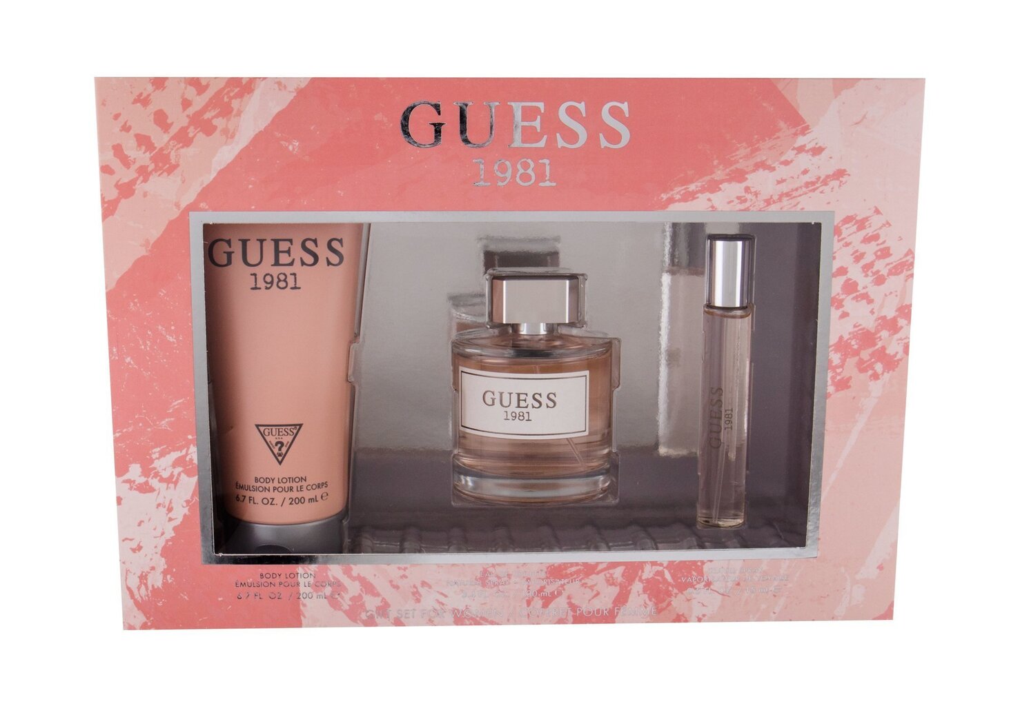 GUESS Guess 1981 EDT lahjapakkaus naiselle 100 ml hinta ja tiedot | Naisten hajuvedet | hobbyhall.fi