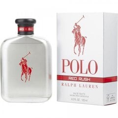 Ralph Lauren Polo Red Rush EDT miehelle 125 ml hinta ja tiedot | Miesten hajuvedet | hobbyhall.fi