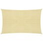 vidaXL Aurinkopurje 160 g/m² beige 2x4,5 m HDPE hinta ja tiedot | Aurinkovarjot ja markiisit | hobbyhall.fi