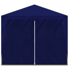 Tapahtumateltta, 3 x 6 m, 6 seinää, sininen hinta ja tiedot | Puutarhapaviljongit | hobbyhall.fi