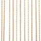 Johtoverhot, 2 kpl, 140x250cm, beige hinta ja tiedot | Verhot | hobbyhall.fi