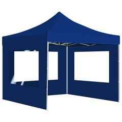 Pop-up teltta VidaXL, 3x3 m, sininen hinta ja tiedot | Puutarhapaviljongit | hobbyhall.fi