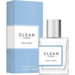 Clean Classic Fresh Laundry EDP naiselle 30 ml hinta ja tiedot | Clean Hajuvedet ja kosmetiikka | hobbyhall.fi