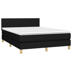 Sänky 140x200 cm, musta hinta ja tiedot | Sängyt | hobbyhall.fi