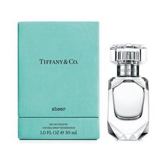 Tiffany & Co. Sheer EDT naiselle 30 ml hinta ja tiedot | Tiffany & Co. Hajuvedet ja kosmetiikka | hobbyhall.fi