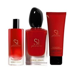 Giorgio Armani Si Passione EDP lahjapakkaus naiselle 100 ml hinta ja tiedot | Naisten hajuvedet | hobbyhall.fi