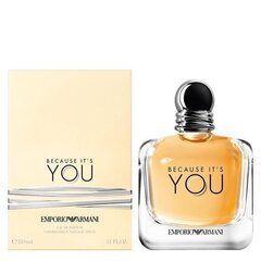 Giorgio Armani Emporio Armani Because It´s You EDP naiselle 150 ml hinta ja tiedot | Naisten hajuvedet | hobbyhall.fi