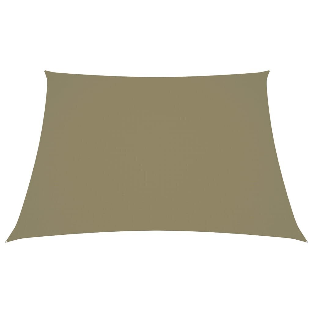 Aurinkoverho, 3x3 m, beige hinta ja tiedot | Aurinkovarjot ja markiisit | hobbyhall.fi