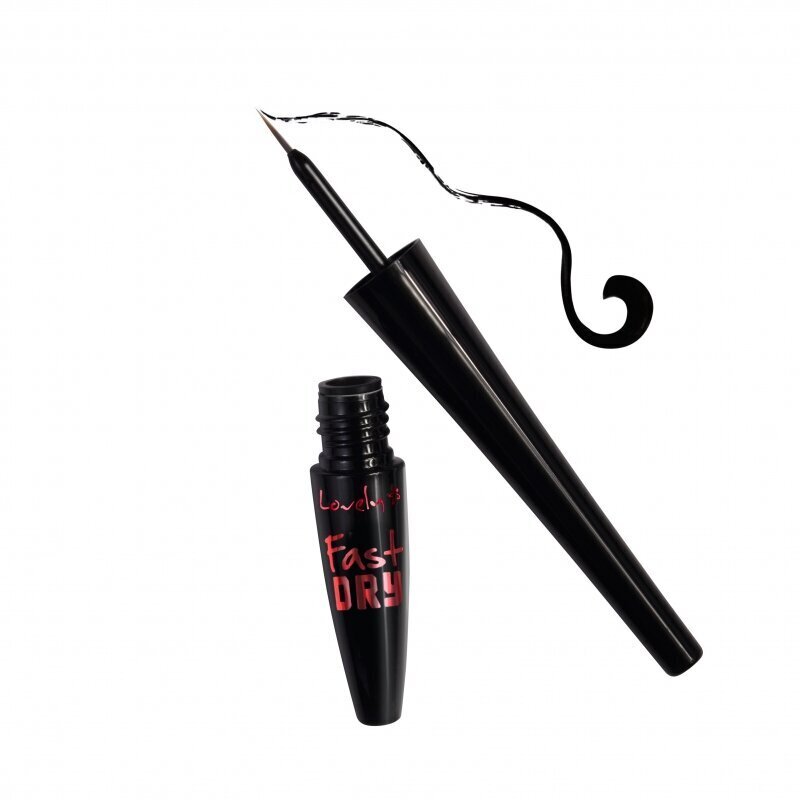 Lovely Fast Dry Eyeliner nestemäinen silmänrajauskynä 2 g, Black hinta ja tiedot | Silmämeikit | hobbyhall.fi