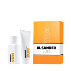 Set Jil Sander Sun Naiset: EDT naisille 75 ml + suihkugeelishampoo 75 ml hinta ja tiedot | Naisten hajuvedet | hobbyhall.fi