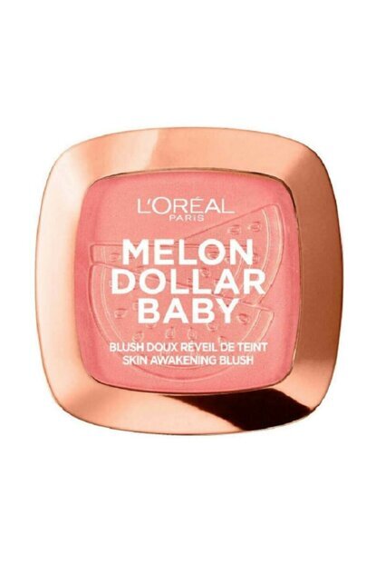 L'Oreal Paris Melon Dollar Baby Blush poskipuna 9 g, 03 Watermelon Addict hinta ja tiedot | Aurinkopuuterit ja poskipunat | hobbyhall.fi