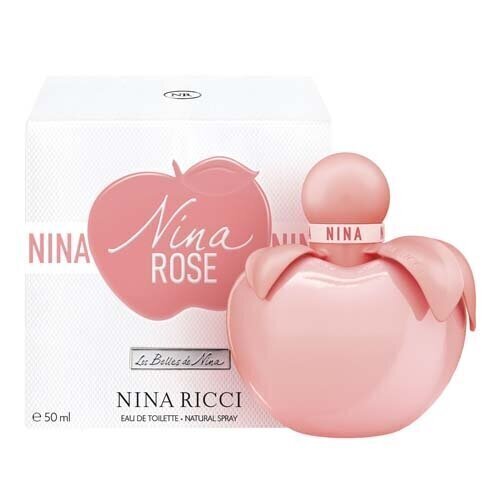 Naisten Eau De Toilette Nina Ricci Nina Rose EDT, 50 ml hinta ja tiedot | Naisten hajuvedet | hobbyhall.fi