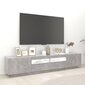 vidaXL TV-taso LED-valoilla betoninharmaa 200x35x40 cm hinta ja tiedot | TV-tasot | hobbyhall.fi