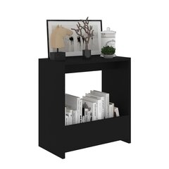 vidaXL Sivupöytä musta 50x26x50 cm lastulevy hinta ja tiedot | Sohvapöydät | hobbyhall.fi