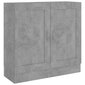 vidaXL Kirjahylly betoninharmaa 82,5x30,5x80 cm lastulevy hinta ja tiedot | Hyllyt | hobbyhall.fi