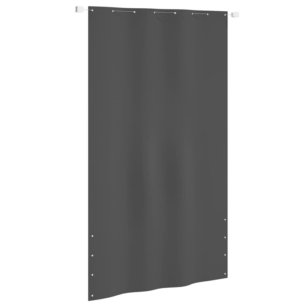 vidaXL Parvekkeen suoja antrasiitti 140x240 cm Oxford kangas hinta ja tiedot | Aurinkovarjot ja markiisit | hobbyhall.fi