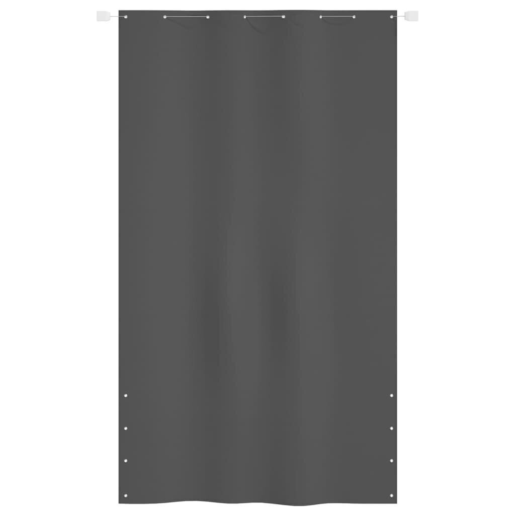 vidaXL Parvekkeen suoja antrasiitti 140x240 cm Oxford kangas hinta ja tiedot | Aurinkovarjot ja markiisit | hobbyhall.fi