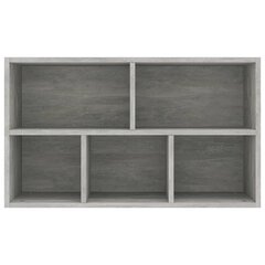 vidaXL Kirjahylly/senkki betoninharmaa 50x25x80 cm lastulevy hinta ja tiedot | Hyllyt | hobbyhall.fi