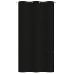 vidaXL Parvekkeen suoja musta 120x240 cm Oxford kangas hinta ja tiedot | Aurinkovarjot ja markiisit | hobbyhall.fi