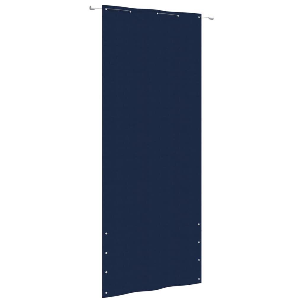 vidaXL Parvekkeen suoja sininen 100x240 cm Oxford kangas hinta ja tiedot | Aurinkovarjot ja markiisit | hobbyhall.fi