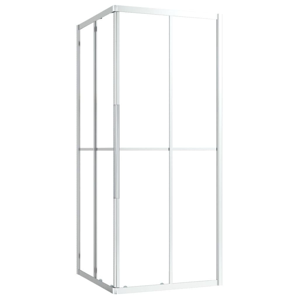 vidaXL Suihkukaappi ESG 80x80x180 cm hinta ja tiedot | Suihkukaapit ja suihkunurkat | hobbyhall.fi