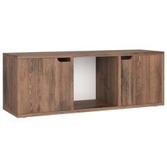 vidaXL TV-taso savutammi 88,5x27,5x30,5 cm lastulevy hinta ja tiedot | TV-tasot | hobbyhall.fi