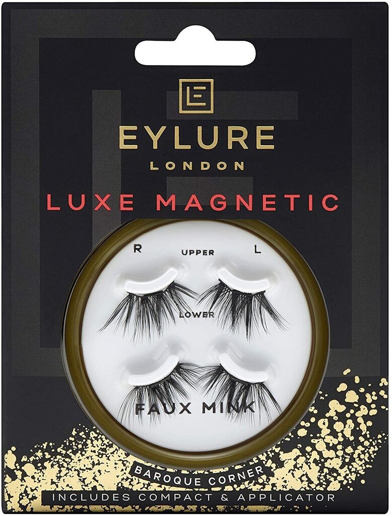 Eylure Lux Magnetic Baroque Corner -magneettiset tekoripset hinta ja tiedot | Irtoripset ja ripsentaivuttimet | hobbyhall.fi