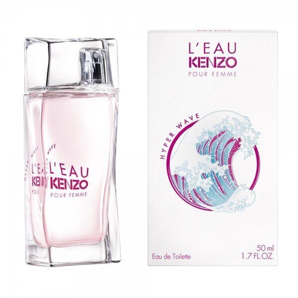 KENZO L´Eau Kenzo Pour Femme Hyper Wave EDT naiselle 50 ml hinta ja tiedot | Naisten hajuvedet | hobbyhall.fi