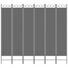 vidaXL 6-paneelinen Tilanjakaja 240x220 cm antrasiitti hinta ja tiedot | Sermit ja tilanjakajat | hobbyhall.fi