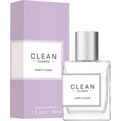 Clean Classic Simply Clean EDP unisex 30 ml hinta ja tiedot | Clean Hajuvedet ja kosmetiikka | hobbyhall.fi
