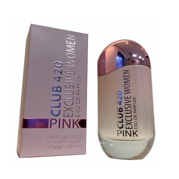 Linn Young Club 420 Pink Exclusive Women EDP naiselle 100 ml hinta ja tiedot | Naisten hajuvedet | hobbyhall.fi