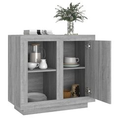 vidaXL Senkki harmaa Sonoma 80x40x75 cm hinta ja tiedot | Lipastot | hobbyhall.fi