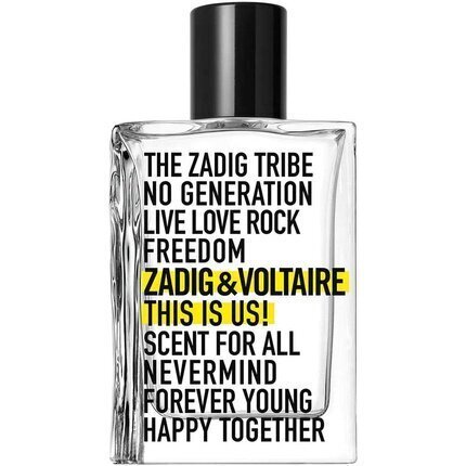 Zadig & Voltaire This Is Us EDT unisex 30 ml hinta ja tiedot | Naisten hajuvedet | hobbyhall.fi