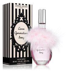 Jeanne Arthes Love Generation Sexy EDP naiselle 60 ml hinta ja tiedot | Jeanne Arthes Hajuvedet ja kosmetiikka | hobbyhall.fi