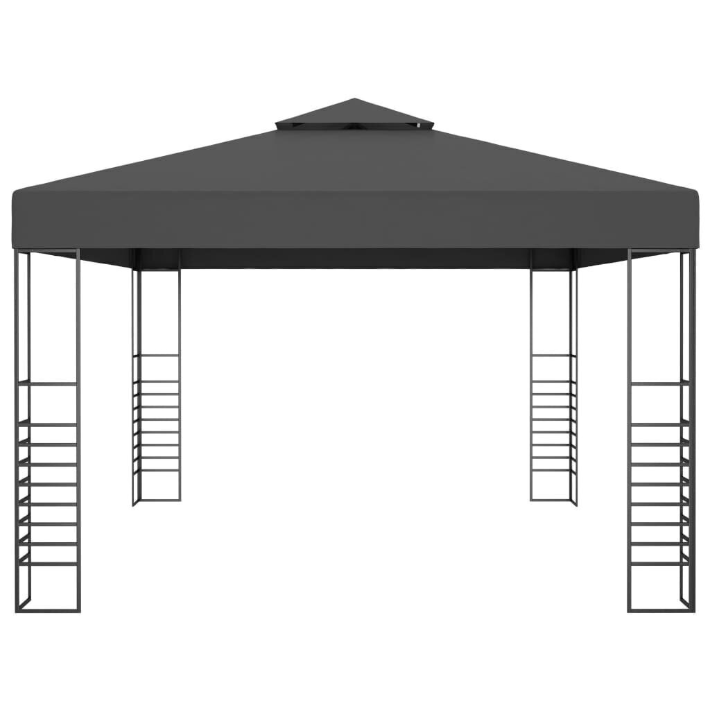 vidaXL Huvimaja 3x4 m antrasiitti hinta ja tiedot | Puutarhapaviljongit | hobbyhall.fi