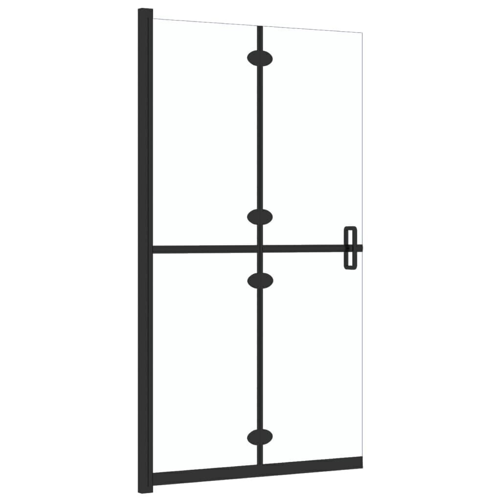 vidaXL Walk-in suihkuseinä kokoontaittuva kirkas ESG-lasi 70x190 cm hinta ja tiedot | Suihkuseinät ja -ovet | hobbyhall.fi